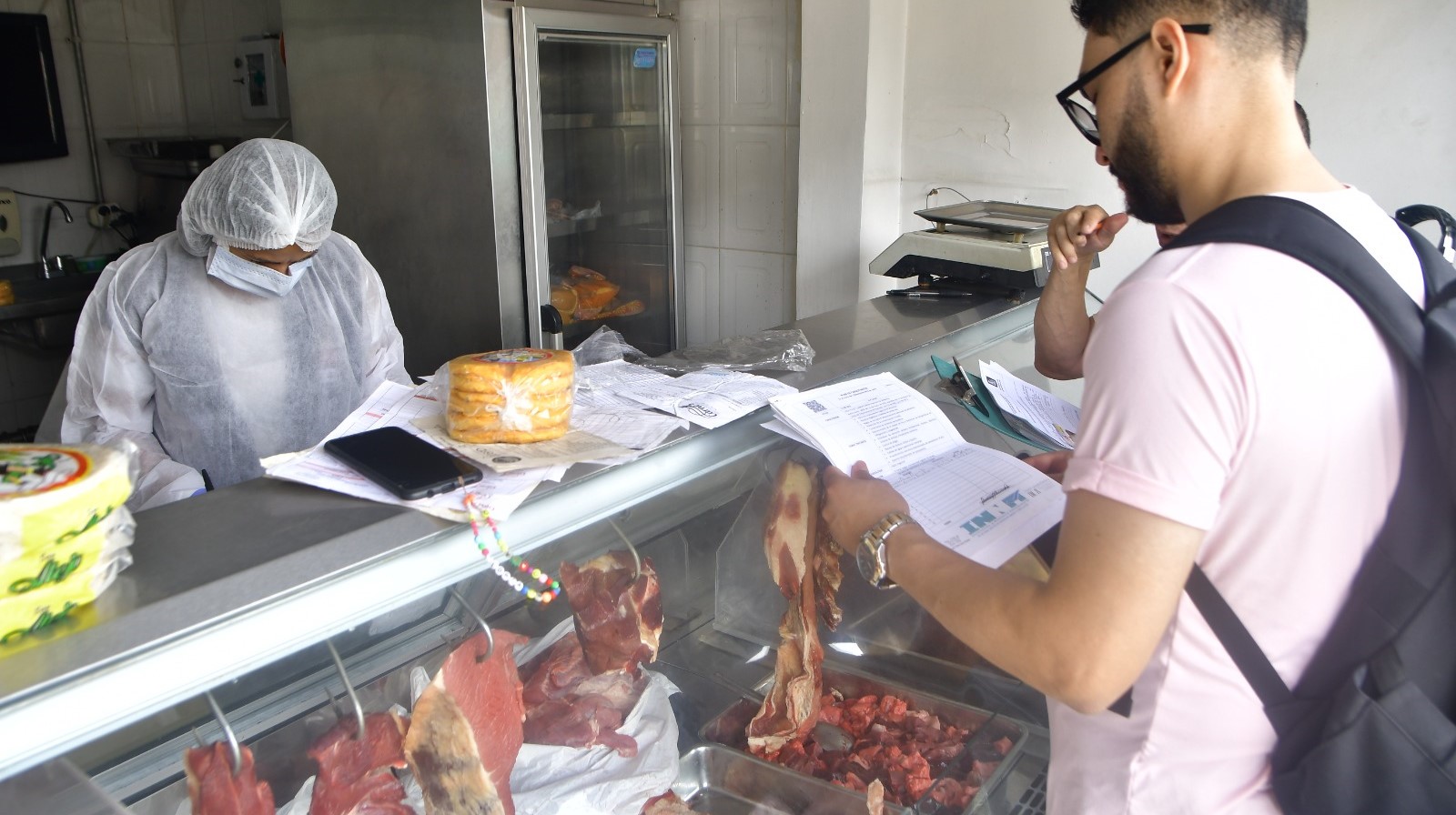 Inspección de salubridad protección del consumidor